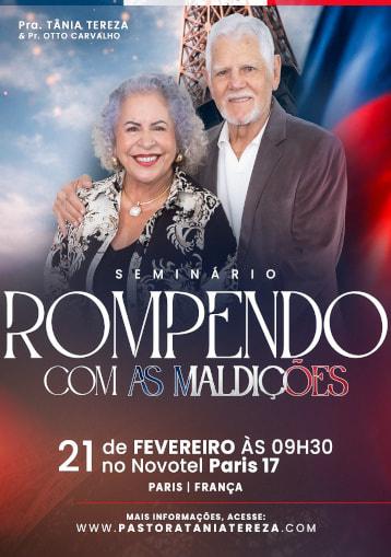 Rompendo com as Maldições - Paris - França 2026